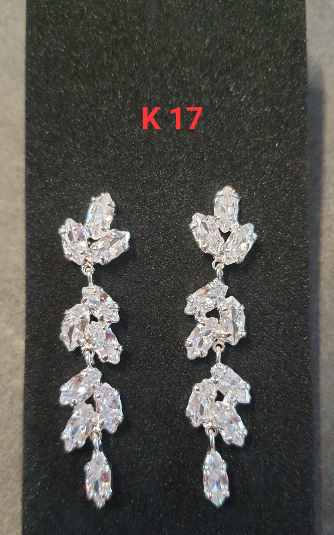 Kolczyki K 17 srebro