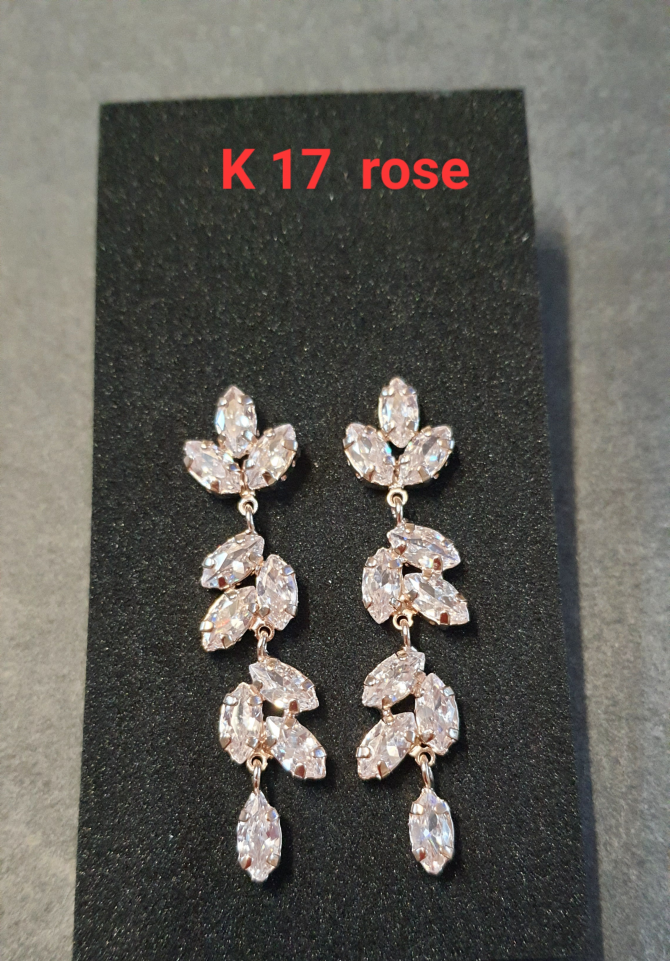 Kolczyki K 17 rose